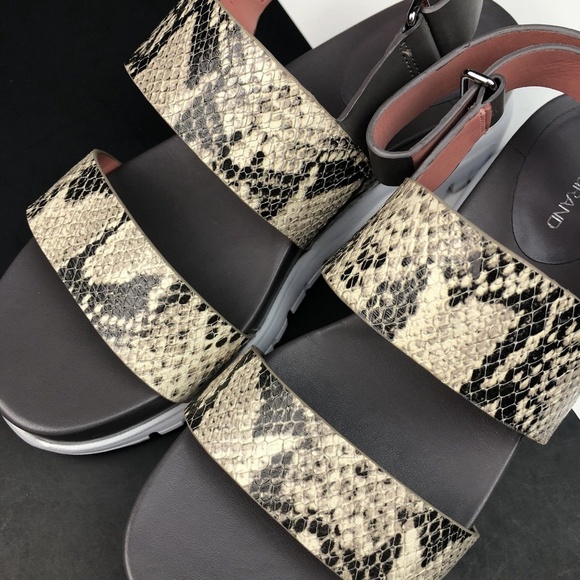 NEW Cole Haan Snake Platform Slide Sandals Roccia - Picture 8 of 8